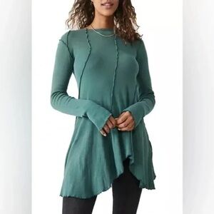 Free People | Full Swing Tunic Jaded XS Boho Beach